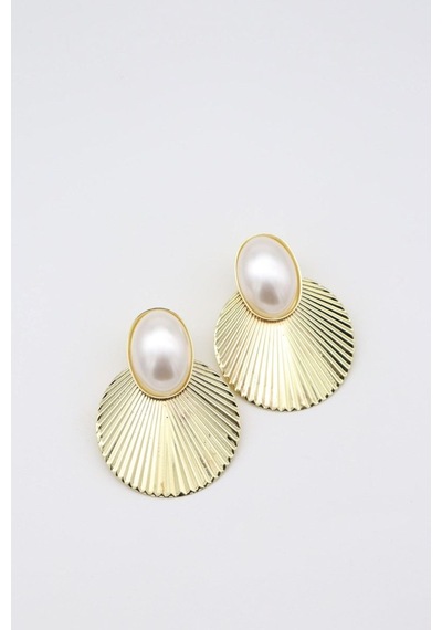 Çelik Küpe 14 K-17197 50mm Çok Renkli