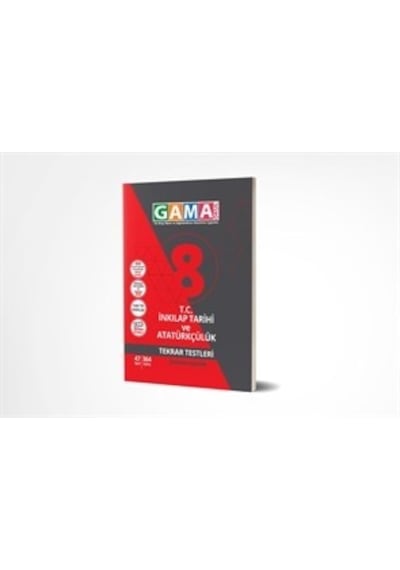 Gama Okul Yayınları 8. Sınıf Lgs Inkılap Tarihi Tekrar Testleri K