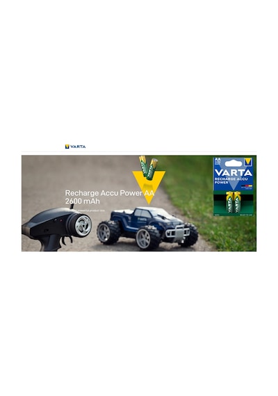 Varta Plug Şarj Cihazı+4x2600mah Aa Şarjlı Kalem Pil+çanta