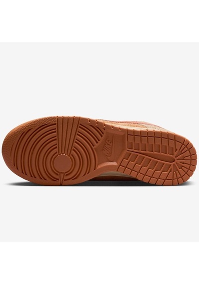 Nike Dunk Low Leather Sneaker Unisex Orange Shoes Hakiki Deri Günlük Spor Ayakkabı Turuncu Turuncu