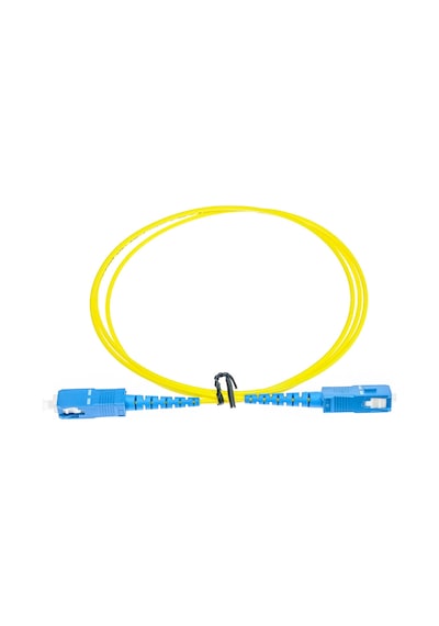 Fiber Optik Patch Kablo 10 Metre Sc-sc 9/125 Singlemod (EV-OFİS internet bağlantısı için uygundur.)
