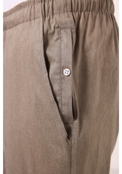 Tommylife Camel Standart Fit Dokuma Hafif Esnek Chino Erkek Pantolon - 82178 Camel
