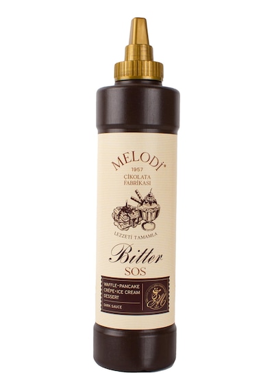 Melodi Çikolata Bitter Waffle Sos 300 Gr
