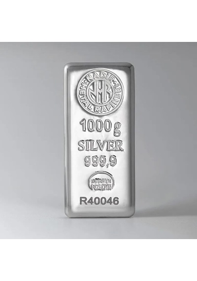Nadir 1000 Gram 1 Kg Külçe Gümüş