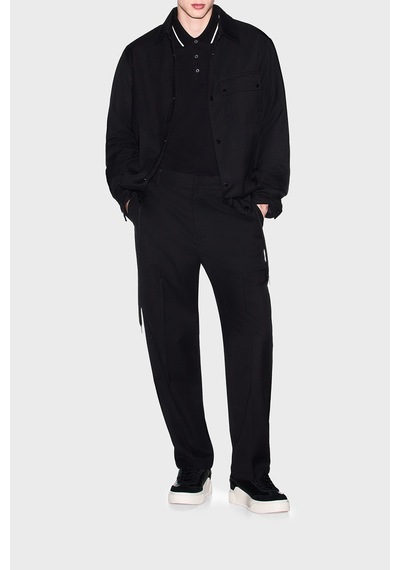 Armani Exchange Erkek Polo Xm002356 Af13026 Uc001 Siyah Siyah