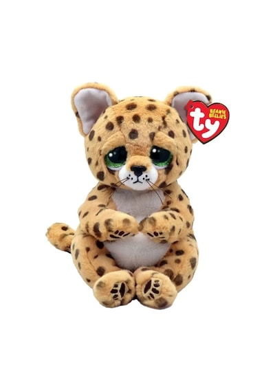 Ty Beanie Bellies Oturan Peluş Leopar Lloyd 30 Cm Sarı