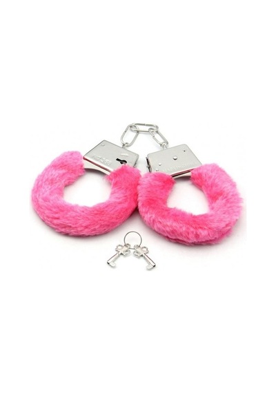 Limopa Pembe Peluş Kelepçe