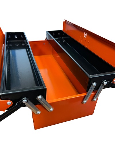 Katlanır 3 Gözlü Metal Takım Çantası 51 Cm 51 Cm