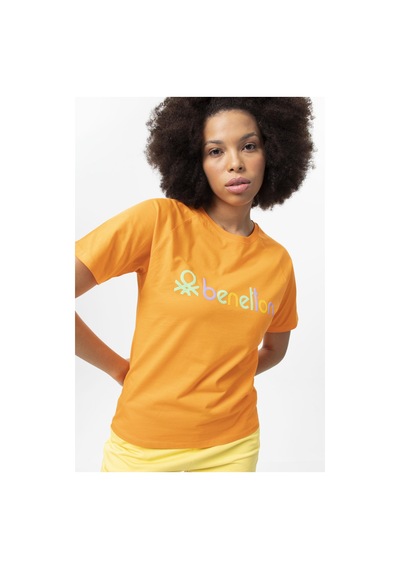 Benetton Bnt W20360 23y Kadın T Shirt