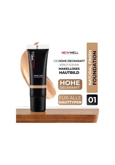 Naturel Finish Fondöten 01 Çok Renkli