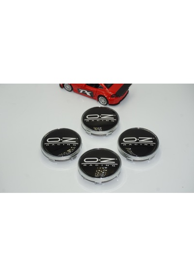 Oz Racing Jant Göbeği Kapak Seti 60mm Beyaz Gümüş