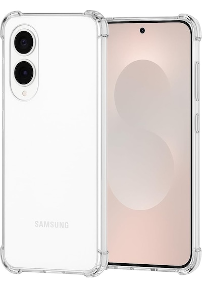 Nihcase Samsung Uyumlu Galaxy S25 Edge Kılıf Airbag Corners Darbe Korumalı Shockproof Tpu Kapak