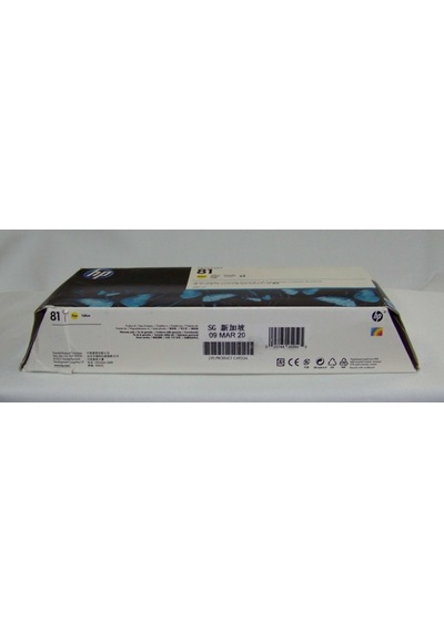 Hp C4933A No81 Yellow 680Ml. ***2020 ***