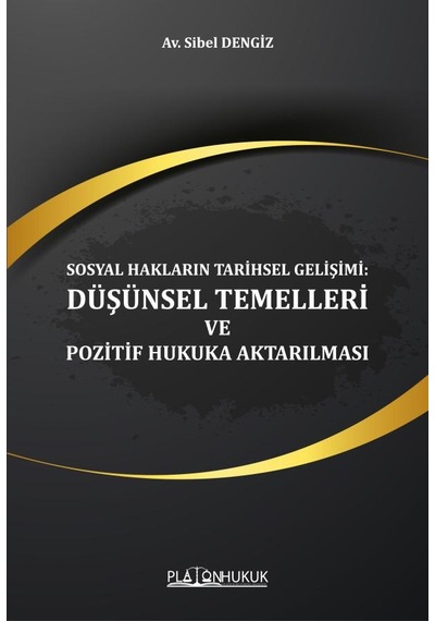 Sosyal Hakların Tarihsel Gelişimi: Düşünsel Temelleri Ve Pozitif Hukuka Aktarılması
