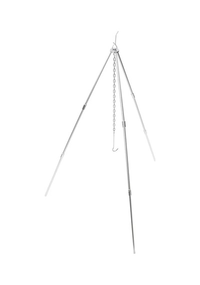Naturehike Zj01 Teleskopik 3 Ayaklı Tripod Ateş Askısı Gri
