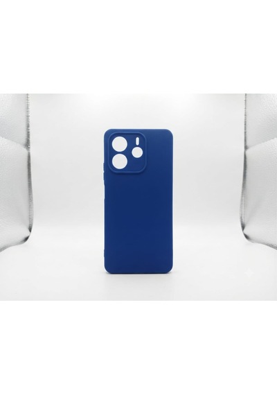 Redmi Note 14 5g Mavi Silikon Kılıf Modeli