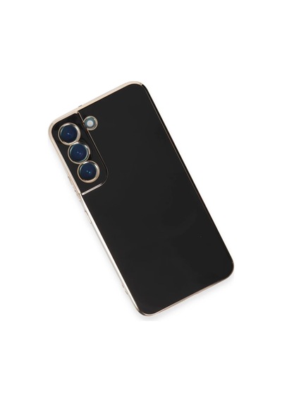 Samsung Uyumlu Galaxy S21 Uyumlu Kılıf Volet Silikon - Siyah