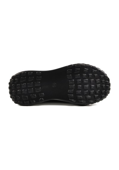 Siyah Triko Hafif Kadın Sneaker 25y305-4 Z Siyah