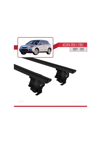 Acura Rdx I Tb1 2007-2012 Arası İle Uyumlu Ace-4 Ara Atkı Tavan Barı Siyah