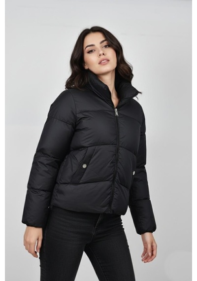 Baglan Kadın Oversize Şişmet Spor Mont M5006 Bgl-st04909 Siyah
