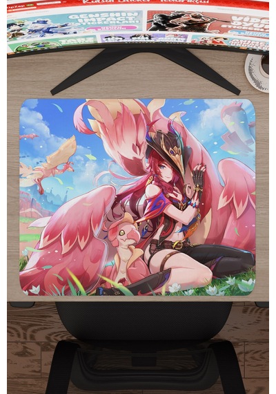 Chasca Genshin Impact Anime Gacha V5 - 48x40 Xl Gaming Mouse Pad Fare Altlığı