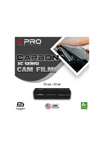 S Pro Cam Filmi Nano Carbon Xc Serisi 2ply %05 50cm/30mt