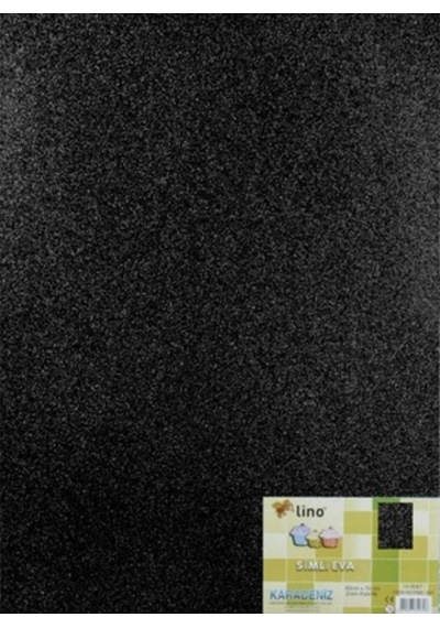 Simli Eva Siyah 50x70 10lu