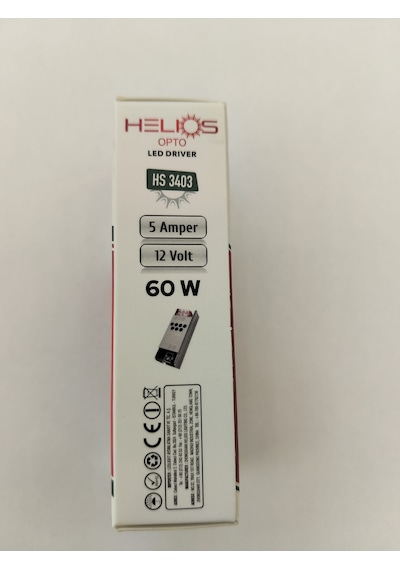 Hs-3403 Şerit Let Trafosu 5amper 60w 12v