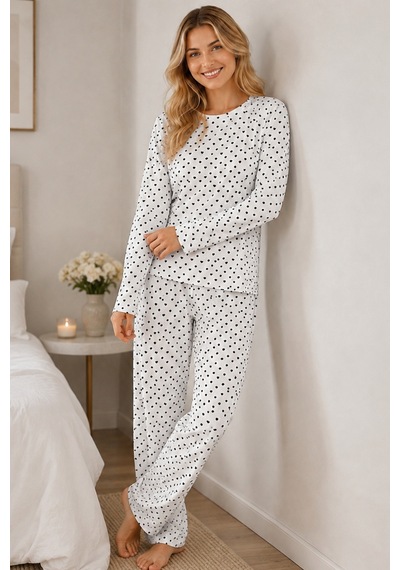 Norcia Sports Kadın Kalpli Uzun Kol Rahat Pijama Takımı 4673 Beyaz Çok Renkli - 929322959 Çok Renkli - 929322959 Çok Renkli Norcia Sports Kadın Kalpli Uzun Kol Rahat Pijama Takımı 4673 Beyaz Çok Renkli - 929322959 Çok Renkli - 929322959 Çok Renkli