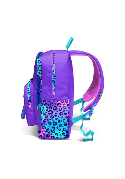 Coral High Mor Leopar Desenli Okul Sırt Çantası 23632