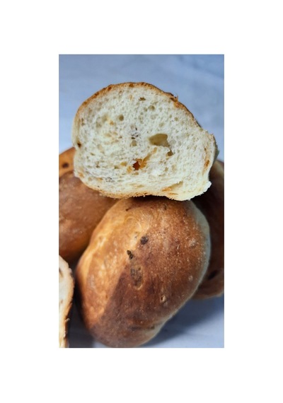 Alman Zwiebelbrötchen - Soğanlı Mini Somun 6 Adet