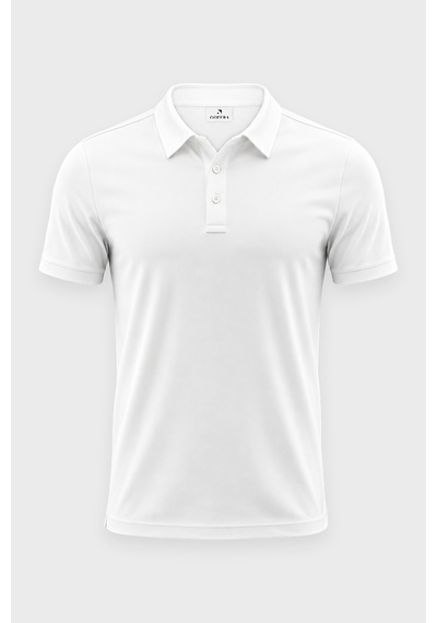 Goffra Erkek Prestige Polo Yaka Tişört 110s Pima Pamuğu Likit Amonyak Merserize Beyaz M120-k0141-01