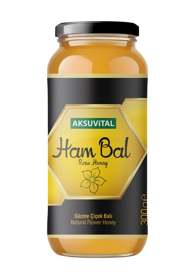 Aksu Vital Ham Süzme Çiçek Balı Doğal Ve Saf Lezzet 300 Gr