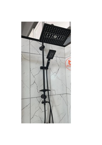 Faumix Modsin01 Banyo Robot Duş Seti Yağmurlama Siyah