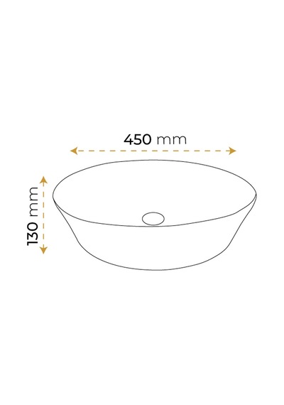 Paluci Milena White Lavabo Sırlı
