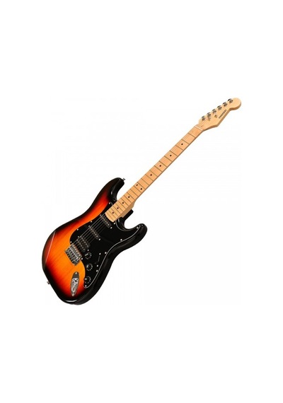 Madison Meg-3ts Elektro Gitar Sunburst Strat Tipi Klasik Rock Gitarı