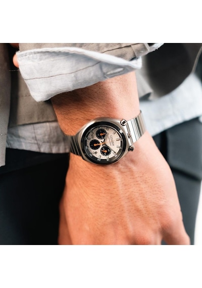 Citizen Bullhead An3660-81a Quartz Erkek Kol Saati Metalik Gri