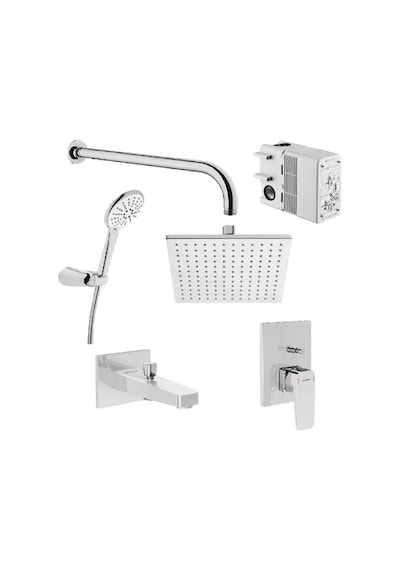 Artema A49280 Root Square Ankastre Banyo Seti Diğer