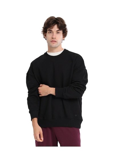 Sportive Ault Oversize Erkek Siyah Günlük Stil Sweatshirt 25ke1009-syh 1776145 SiYAH