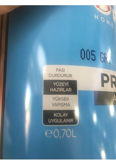 Polisan Primera Antipas Gri 0,70 Lt