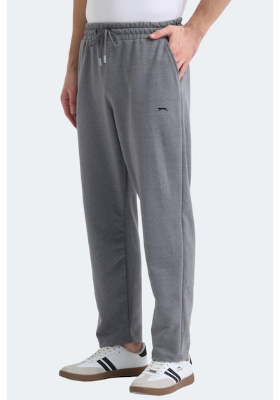 Slazenger Make Erkek Koyu Gri Eşofman Altı Koyu Gri
