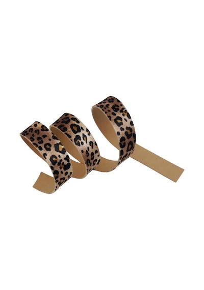 Angel Çanta Aksesuar 3 Cm Şerit Suni Deri Leopar Desen 1 Metre