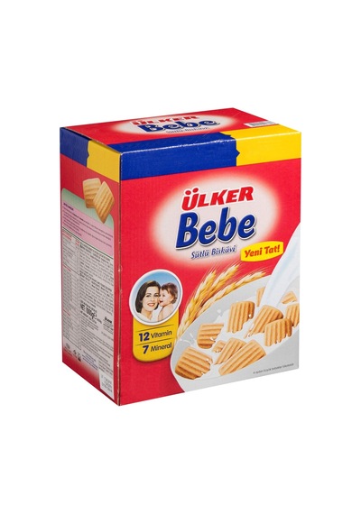Ülker Bebe Bisküvisi 800g - 12 Vitamin Ve 7 Mineral İçeren Besleyici Atıştırmalı 5'li Avantaj P Tarı