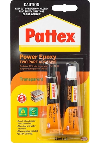 Pattex Güçlü Epoksi Yapıştırıcı 2X11Ml