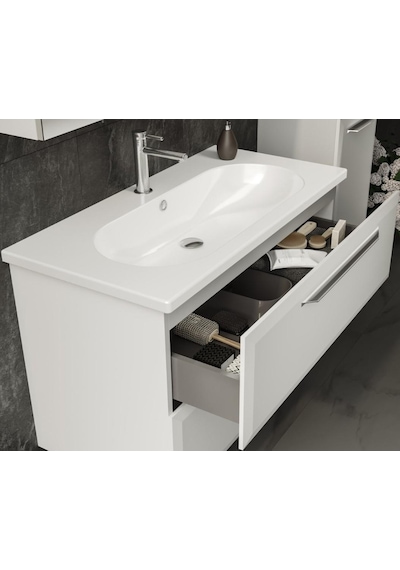 Orka Nuvola 100 Cm Mdf Beyaz Banyo Dolabı Takımı Ve Boy Dolabı Beyaz Orka Nuvola 100 Cm Mdf Beyaz Banyo Dolabı Takımı Ve Boy Dolabı Beyaz