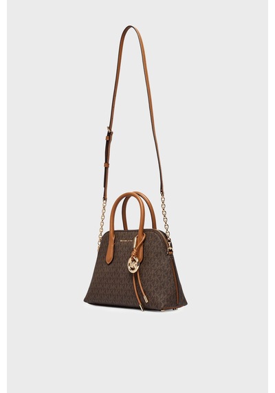 Michael Kors Logolu Çıkarılabilir Askılı Çanta 30t6gx4s2b252 Kadın Çanta 30t6gx4s2b 252 Kahve