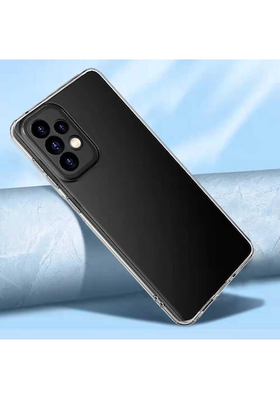 Zore Galaxy Uyumlu A73 Kılıf Kamera Korumalı Süper Silikon Kapak - Renksiz Renksiz