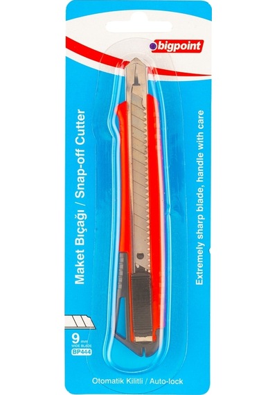 Bigpoint Maket Bıçağı Dar Metal Ağızlı X 24 Blister