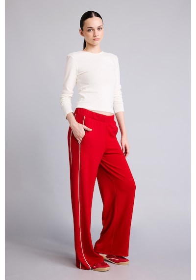 Defacto Straıght Fıt Düz Paça Pantolon D6668ax26aurd256 Kırmızı-rd256