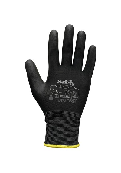 Maxsafety Pu-100 İş Eldiveni Bahçe Eldiveni 9 Numara 1 Çift